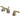 Kingston Brass KB8959FL Royale Mini-Widespread Bathroom Faucet, Brushed Nickel/Polished Brass - BNGBath