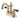 Kingston Brass KB1602PKL 4 in. Centerset Bathroom Faucet, Polished Brass - BNGBath