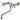 Kingston Brass KS1218AX Heritage Wall Mount Bathroom Faucet, Brushed Nickel - BNGBath