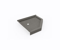 Thumbnail for SS-36NEO 36 x 36 Swanstone Corner Shower Pan with Center Drain Sandstone