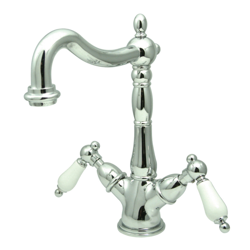 Kingston Brass KS1491PL Vessel Sink Faucet, Polished Chrome - BNGBath