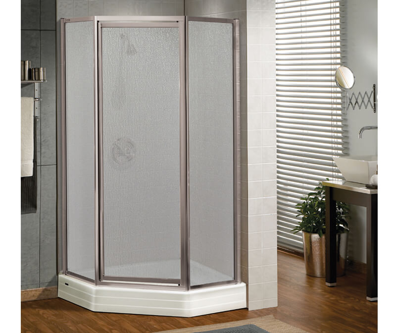 Silhouette Neo-angle Pivot Shower 36 x 36 x 70 in. Corner Shower door - BNGBath