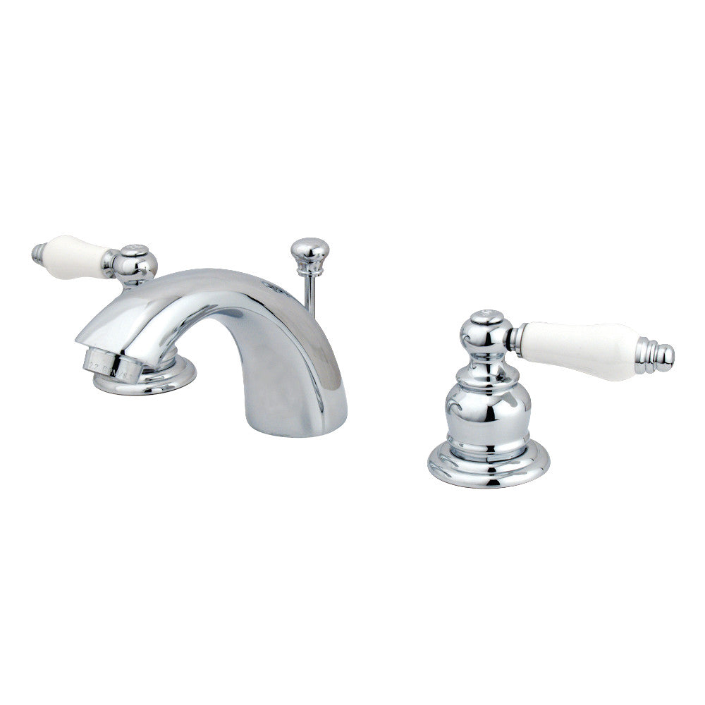 Kingston Brass KB951PL Victorian Mini-Widespread Bathroom Faucet, Polished Chrome - BNGBath
