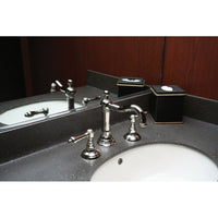 Thumbnail for ROHL Acqui Column Spout Widespread Bathroom Faucet - BNGBath