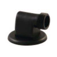Thumbnail for Kingston Brass K173A0 Trimscape Wall Mount Supply Elbow, Matte Black - BNGBath