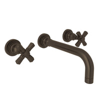 Thumbnail for ROHL San Giovanni Wall Mount Widespread Bathroom Faucet - BNGBath