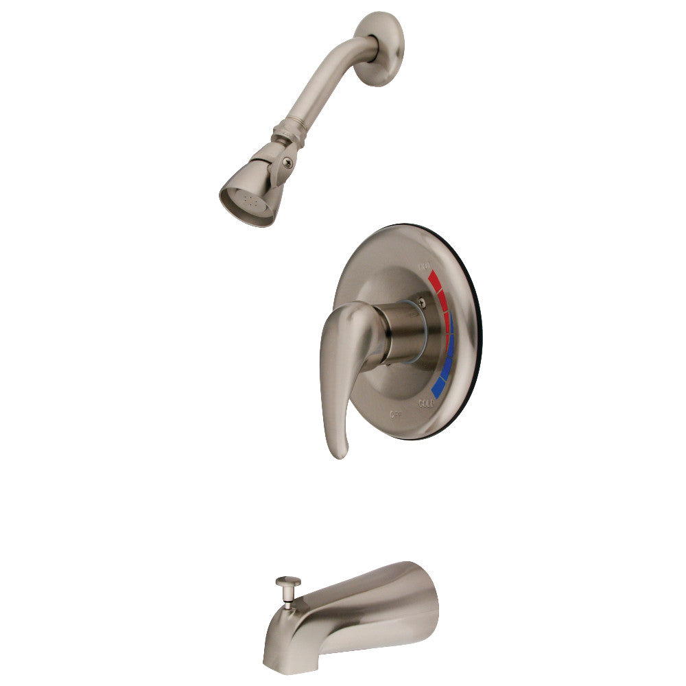 Kingston Brass KB658T Tub and Shower Trim Only, Brushed Nickel - BNGBath