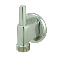 Thumbnail for Kingston Brass K174A1 Showerscape Wall Mount Supply Elbow with Pin Wall Hook, Polished Chrome - BNGBath