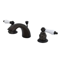 Thumbnail for Kingston Brass KB955PL Victorian Mini-Widespread Bathroom Faucet, Oil Rubbed Bronze - BNGBath