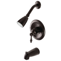 Thumbnail for Kingston Brass KB535AL Tub and Shower Faucet, Oil Rubbed Bronze - BNGBath