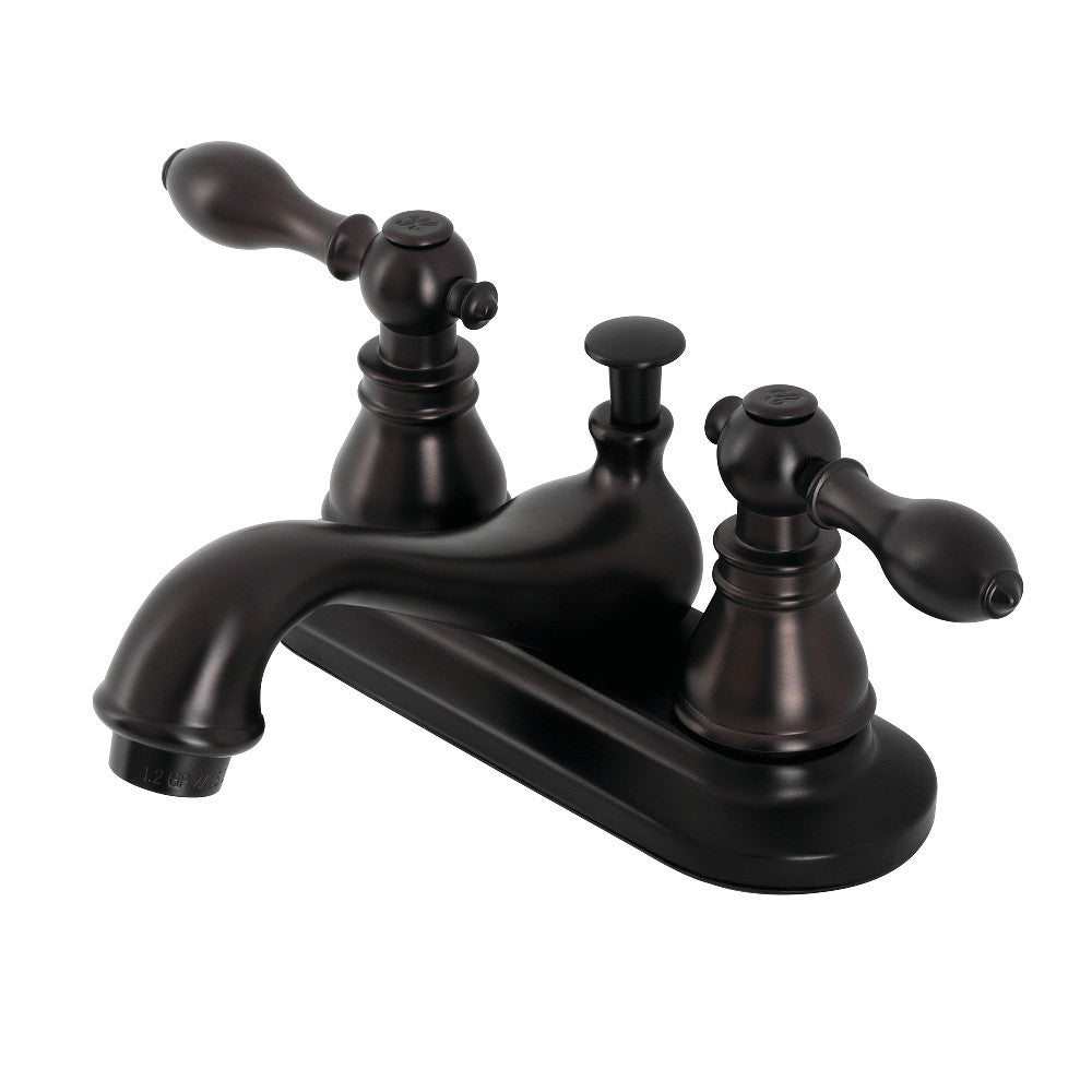 Kingston Brass KB605ACL American Classic 4" Centerset Bathroom Faucet, Oil Rubbed Bronze - BNGBath
