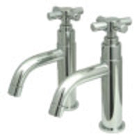 Thumbnail for Kingston Brass KS8221EX Elinvar Basin Faucet, Polished Chrome - BNGBath