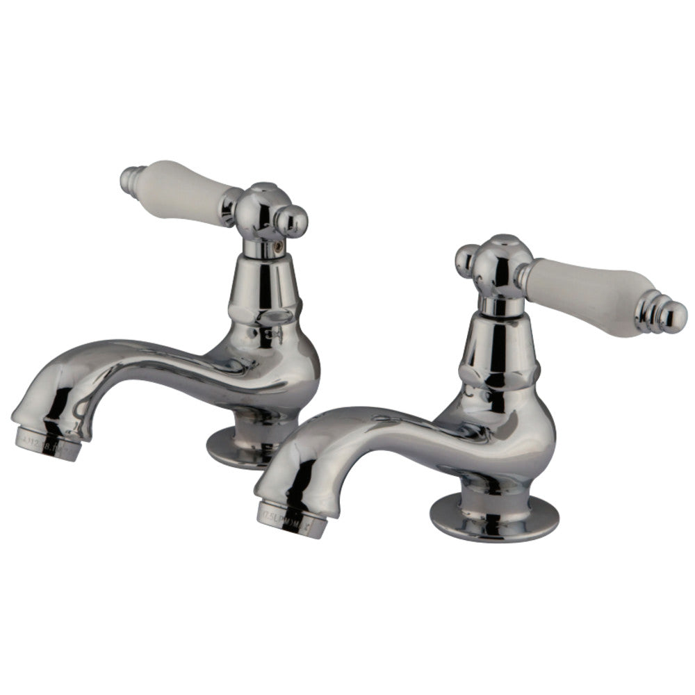 Kingston Brass KS1101PL Heritage Basin Tap Faucet, Polished Chrome - BNGBath
