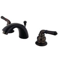 Thumbnail for Kingston Brass KS2955 Mini-Widespread Bathroom Faucet, Oil Rubbed Bronze - BNGBath