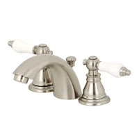 Thumbnail for Kingston Brass KB958APL Mini-Widespread Bathroom Faucet, Brushed Nickel - BNGBath