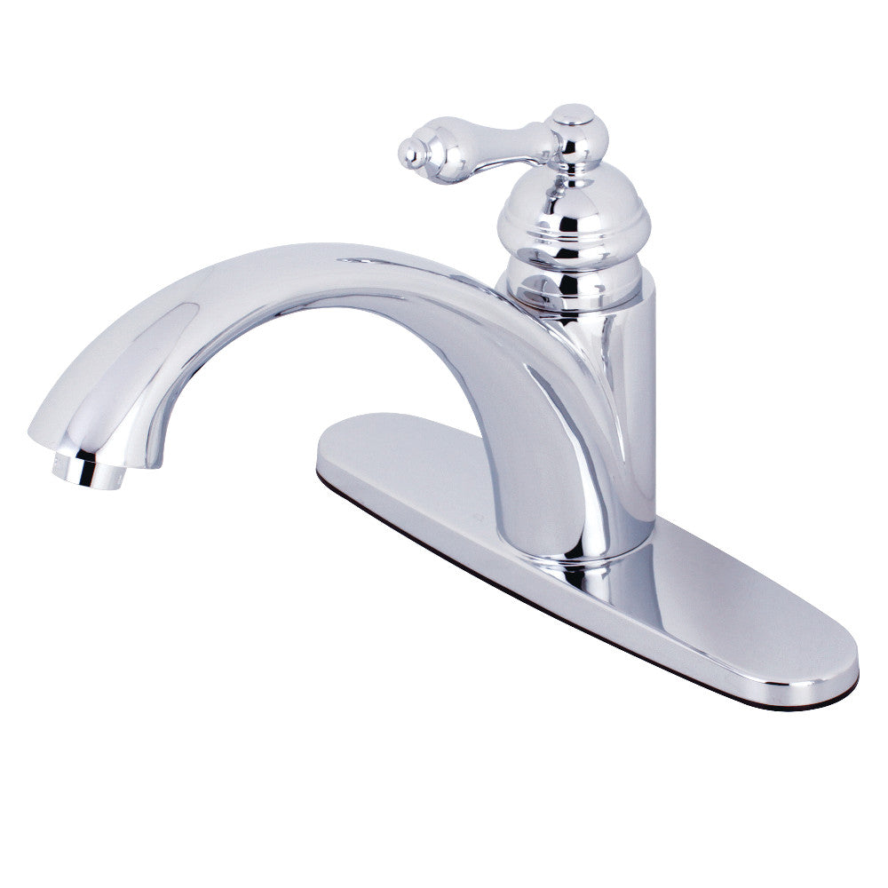 Kingston Brass KS6571ALLS Single-Handle Kitchen Faucet, Polished Chrome - BNGBath