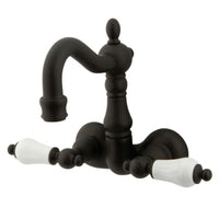Thumbnail for Kingston Brass CC1075T5 Vintage 3-3/8-Inch Wall Mount Tub Faucet, Oil Rubbed Bronze - BNGBath