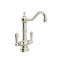 Thumbnail for Perrin & Rowe Edwardian Single Hole Bar and Food Prep Faucet with Lever Handles - BNGBath