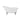 Imperial 62 Inch Cast Iron Slipper Clawfoot Tub, Flat Rim, Rim Faucet Drillings by Maidstone