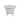 Kris II 66 Inch Acrylic Clawfoot Double Ended Tub, 7 inch Rim Faucet Drillings, White Imperial Feet by Maidstone