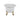 Kris II 66 Inch Acrylic Clawfoot Double Ended Tub, 7 inch Lion Paw Feet by Maidstone