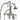 Tub Wall Mount English Telephone Faucet with Gooseneck Spout by Maidstone
