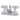 Charlotte Centerset Bathroom Sink Faucet with Metal Cross Handles by Maidstone