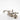 Mila Widespread Bathroom Sink Faucet with Metal Cross Handles by Maidstone