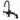 Side Deck Mount Shower Kit with Gooseneck Faucet by Maidstone