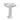 24 Inch Bathroom Pedestal Sink by Maidstone