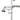 Exposed Porcelain Handle Shower Set with Handshower by Maidstone