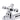 Audrey Wall Mount Kitchen Faucet with Metal Cross Handles by Maidstone