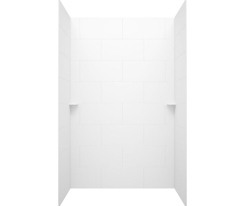 Swanstone Traditional 12X24 Subway Tile Wall Kit - BNGBath