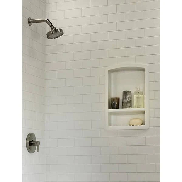 4.313-In D X 15-In W X 22-In H Solid Surface Soap Dish By Swan