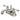Kingston Brass KS3608BL 4 in. Centerset Bathroom Faucet, Brushed Nickel - BNGBath