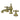 Kingston Brass KC7063ZX 8 in. Widespread Bathroom Faucet, Antique Brass - BNGBath