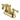 Fauceture FSY5613ACL American Classic 4 in. Centerset Bathroom Faucet with Plastic Pop-Up, Brushed Brass - BNGBath
