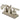 Kingston Brass KS4648CQL 4 in. Centerset Bathroom Faucet, Brushed Nickel - BNGBath