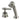 Kingston Brass KSK2368MLTR Deck Mount Hand Shower with Diverter for Roman Tub Faucet - BNGBath