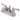 Kingston Brass KB5608FL Royale 4" Centerset Bathroom Faucet, Brushed Nickel - BNGBath