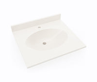Thumbnail for CH1B2225 Chesapeake 22 x 25 Single Bowl Vanity Top in Bisque