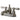Kingston Brass KS7008BAL 4 in. Centerset Bathroom Faucet, Brushed Nickel - BNGBath