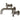 Kingston Brass KS8128ZX Millennium 2-Handle Wall Mount Bathroom Faucet, Brushed Nickel - BNGBath