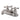 Kingston Brass GKB608AX Restoration 4" Centerset Bathroom Faucet, Brushed Nickel - BNGBath