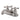 Kingston Brass GKB608AX Restoration 4" Centerset Bathroom Faucet, Brushed Nickel - BNGBath