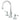 Kingston Brass KS2981BL 8 in. Widespread Bathroom Faucet, Polished Chrome - BNGBath
