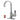 Fauceture LS8211DKL Kaiser Single-Handle Bathroom Faucet with Push Pop-Up, Polished Chrome - BNGBath