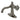 Kingston Brass KSD354CGVN Fuller Single-Handle Bathroom Faucet with Push Pop-Up, Black Stainless - BNGBath
