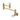 Kingston Brass KS3102PX Restoration Two-Handle Wall Mount Pot Filler, Polished Brass - BNGBath