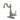 Kingston Brass KS7498BL English Vintage Bar Faucet with Deck Plate, Brushed Nickel - BNGBath